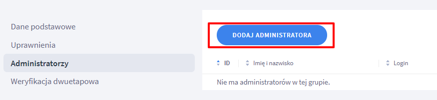 API configuration in Shoper, screenshot 4
